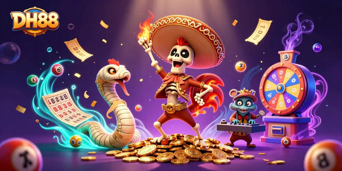 Win big with DH88 by engaging in exciting lottery games and vibrant casino activities!