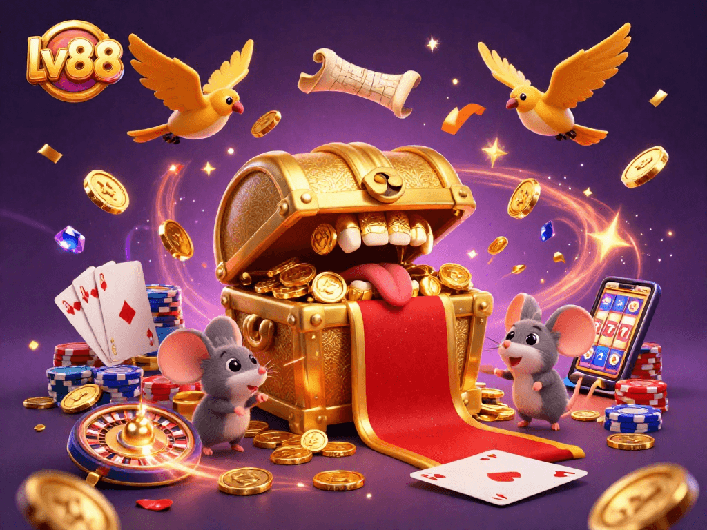 Experience thrilling winnings at lv88 with vibrant casino treasures and exciting game elements.