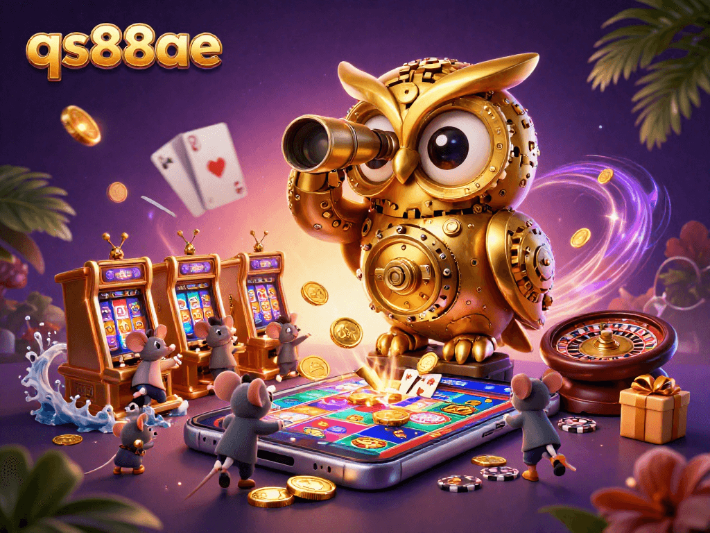 Experience the excitement of qs88ae with vibrant 3D casino elements and dynamic gaming action.