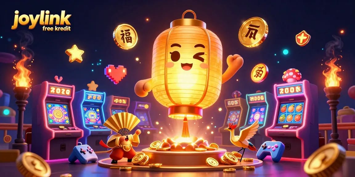 Engage with joylink free kredit while spinning the jackpot slots and gaming in this vibrant casino scene.