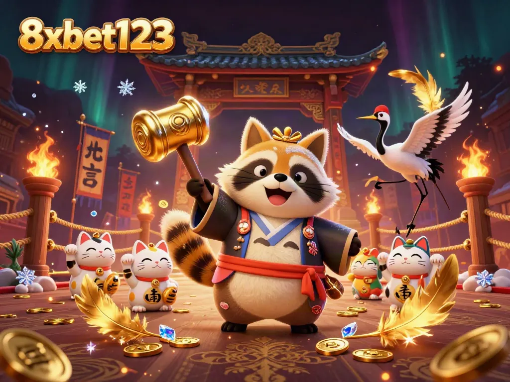 Experience the excitement of winning jackpots at 8xbet123 in a vibrant casino scene.