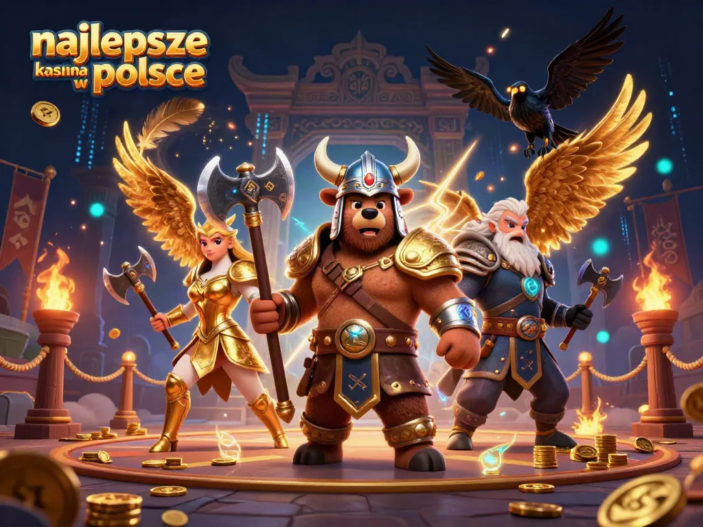 Experience thrilling gameplay at najlepsze kasyna w polsce with vibrant characters and dynamic elements.