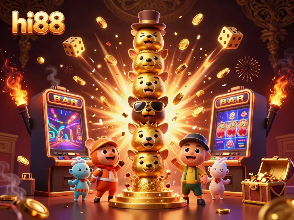 Win big with the exciting hi88 casino experience featuring animated totem and slot games