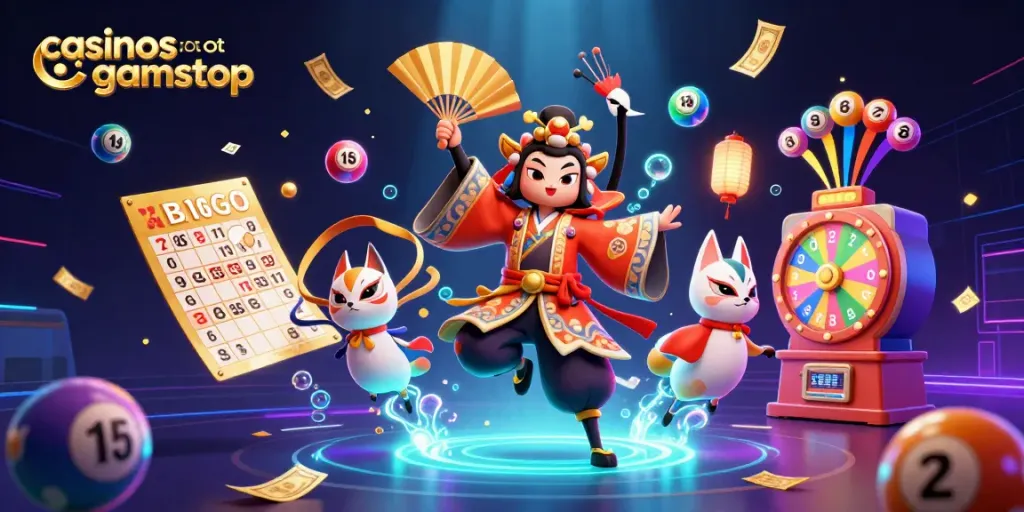 Experience dynamic gameplay with top casinos not on GamStop featuring lively lottery and game elements.