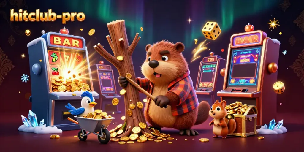 Join the fun and win with hitclub-pro's vibrant slot machine and lively characters.