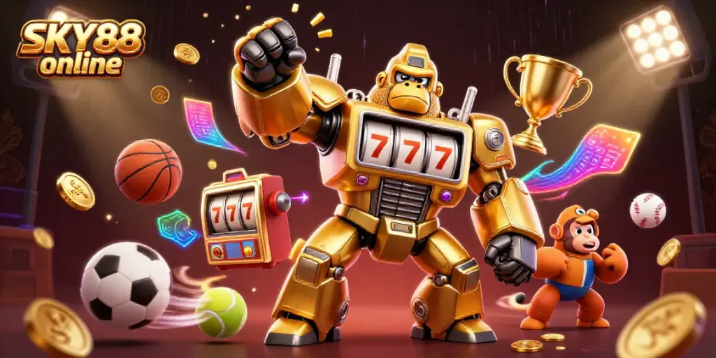 Engage with thrilling gameplay at SKY88 online featuring unique slot machines, dynamic sports elements, and vast rewards.