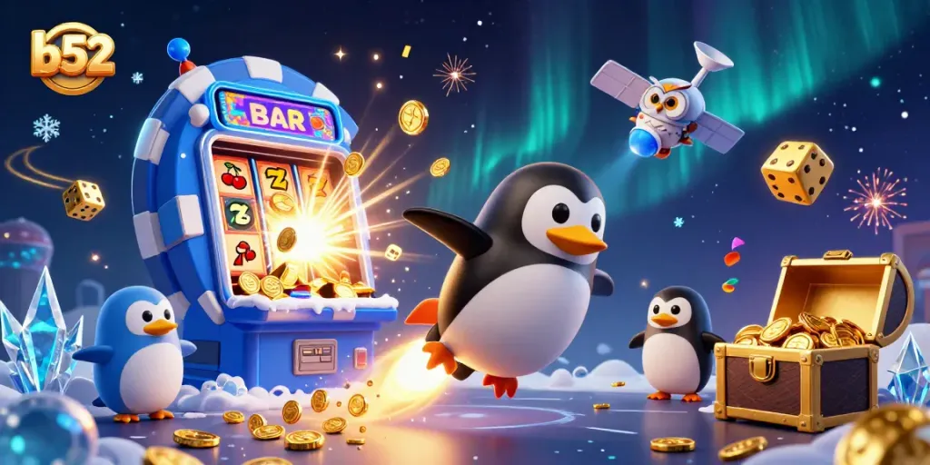 Play the exciting b52 casino games with thrilling penguin adventures and jackpot rewards!