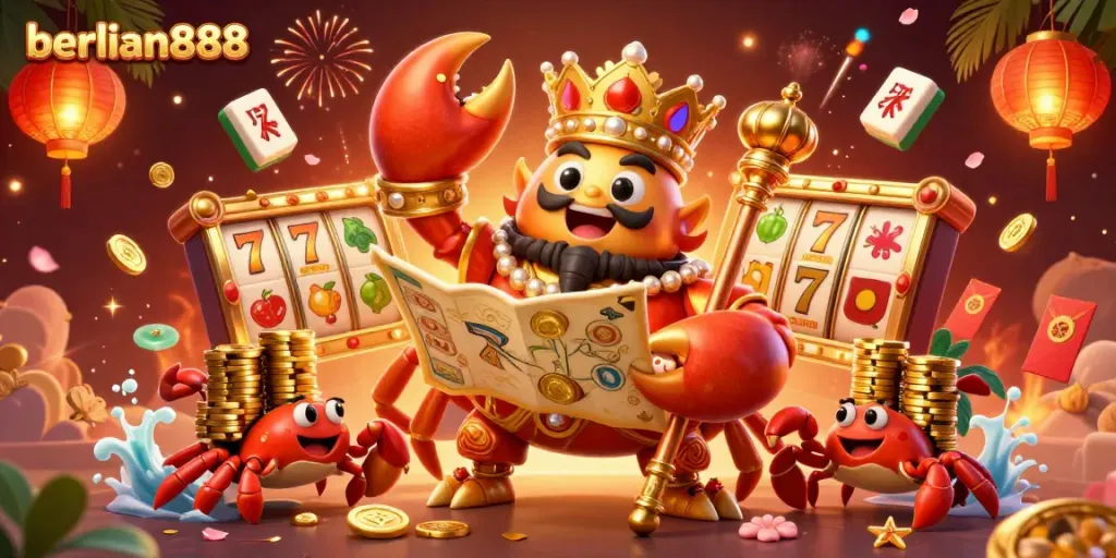 Berikan pengalaman bermain kasino yang memukau melalui berlian888 dengan ilustrasi kasino 3D penuh warna.