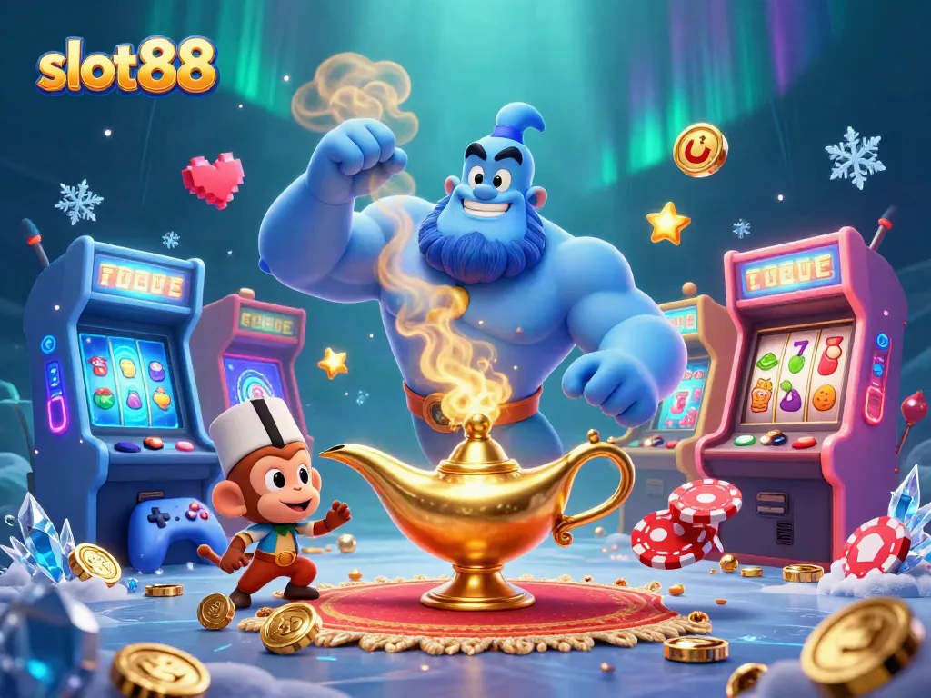 Menangkan jackpot di slot88 dengan suasana kasino yang meriah dan karakter ajaib.